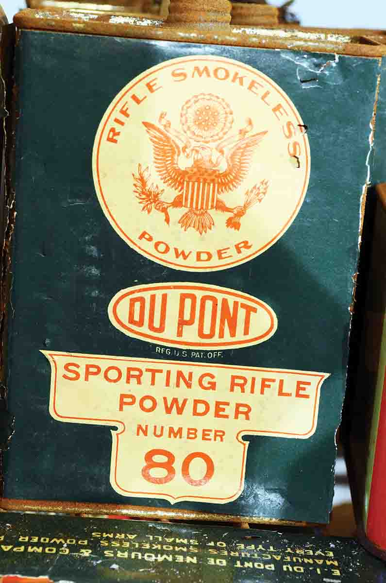 In the early years of the twentieth-century, DuPont de Nemours Inc., the huge chemical combine, differentiated between sporting (SR) and military (MR) powders.